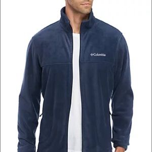 Columbia Mens Navy Fleece